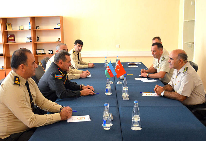 Делегация ВС Турции находится с визитом в Азербайджане