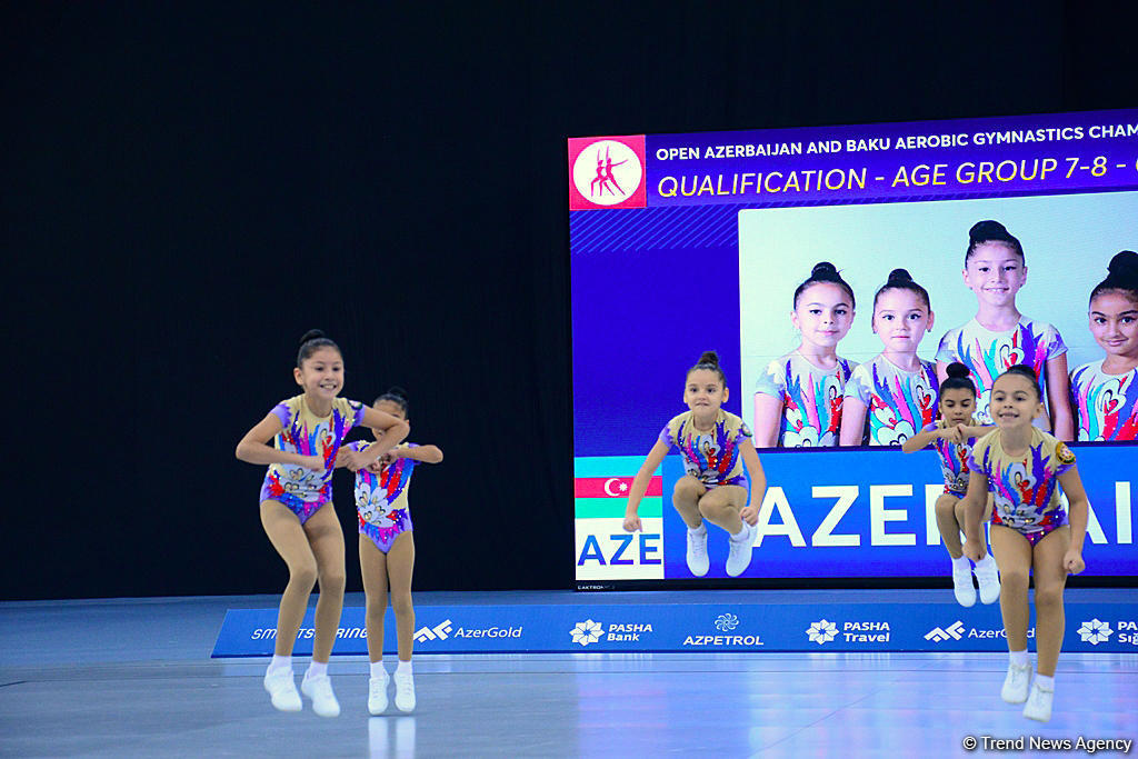 Лучшие моменты заключительного дня Чемпионата Азербайджана и Первенства Баку по аэробной гимнастике