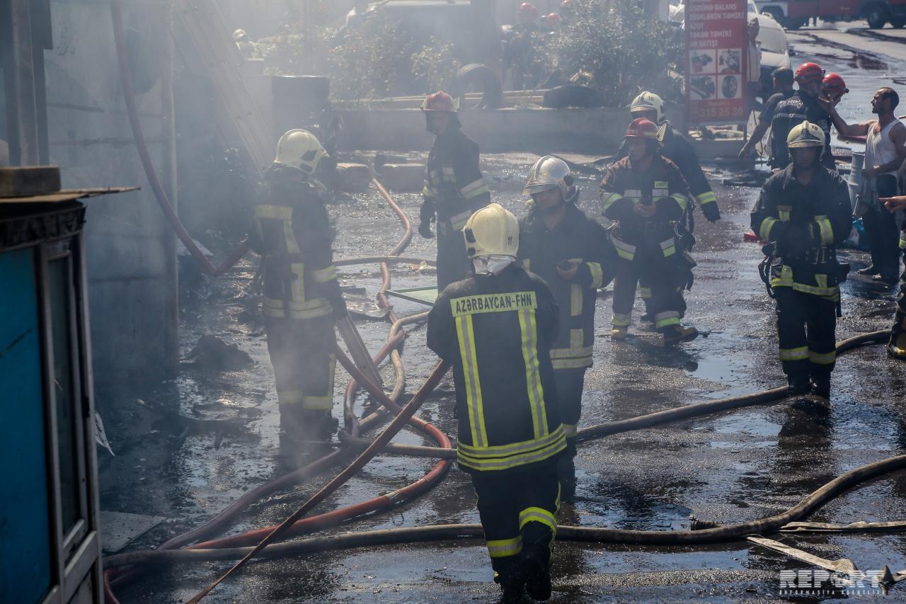 В Габале загорелся арендованный арабами дом, есть погибший и раненые
