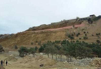 Дождь усугубил ситуацию в оползневой зоне в Баку
