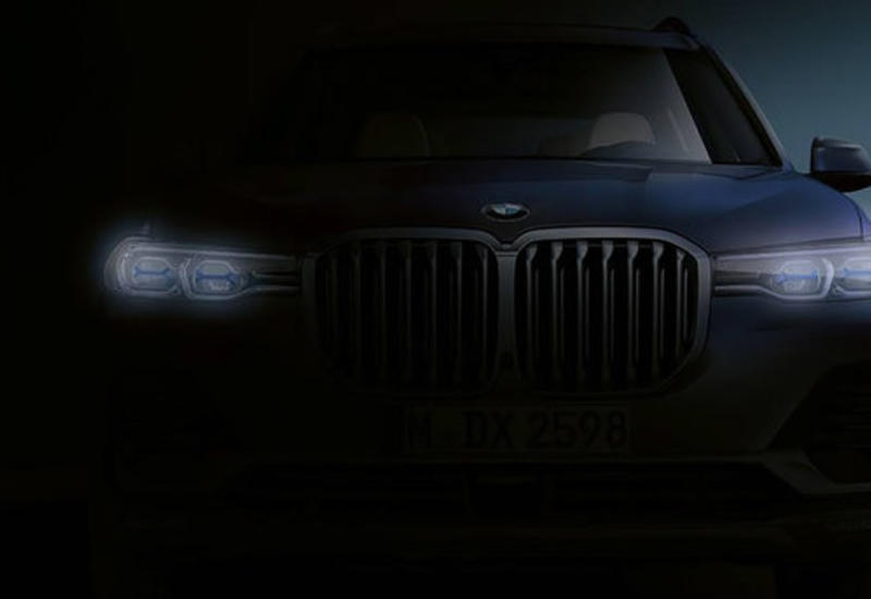 BMW опубликовала первое официальное фото нового кроссовера X7