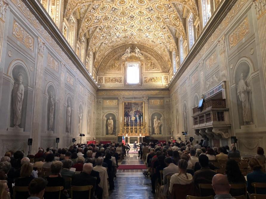 Во дворце Президента Италии состоялся грандиозный концерт азербайджанской музыки