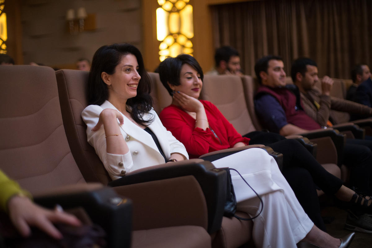В Киноцентре "Низами" прошел гала-вечер комедийного фильма "Qaragöz"