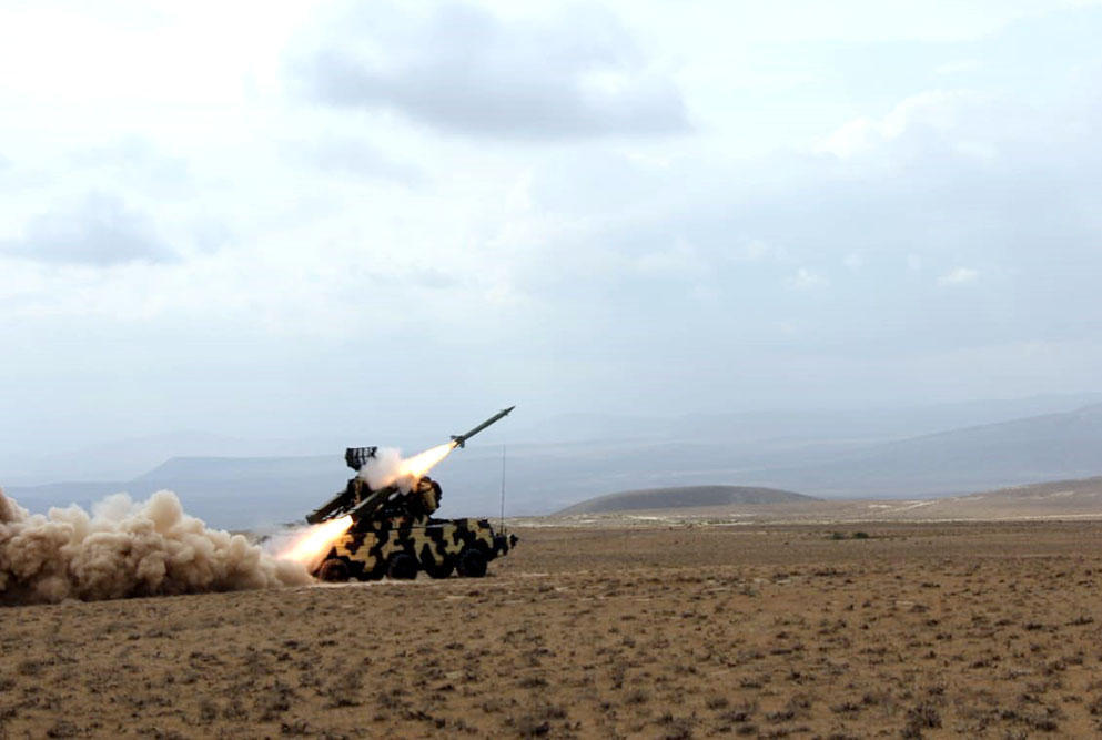 Подразделения ПВО Азербайджана подняты на учения