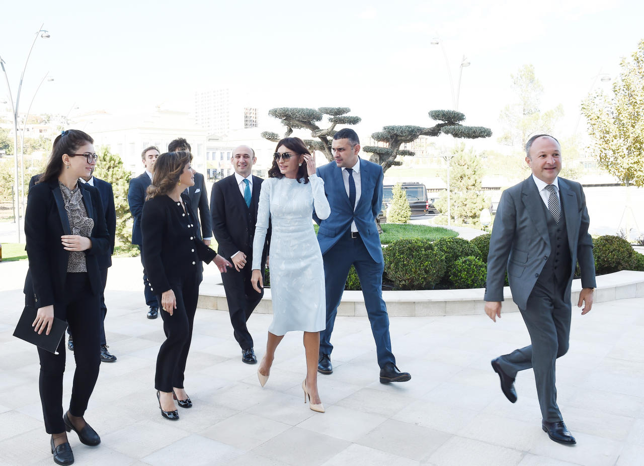 Первый вице-президент Мехрибан Алиева встретилась с председателем Сената Италии