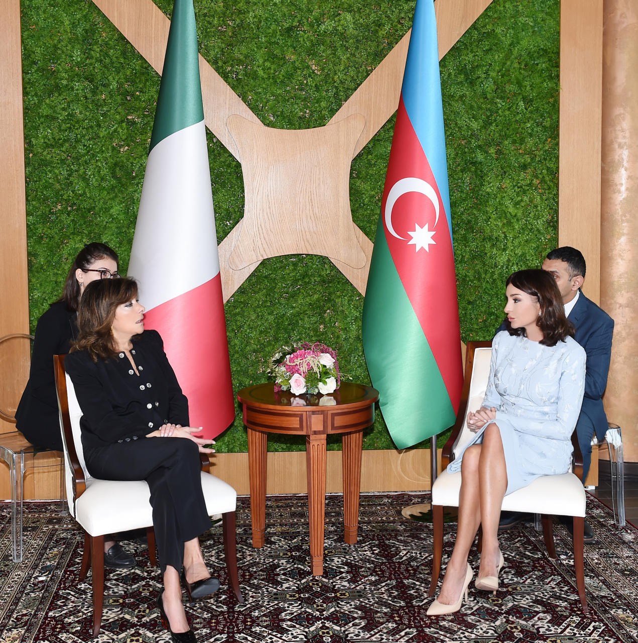 Первый вице-президент Мехрибан Алиева встретилась с председателем Сената Италии