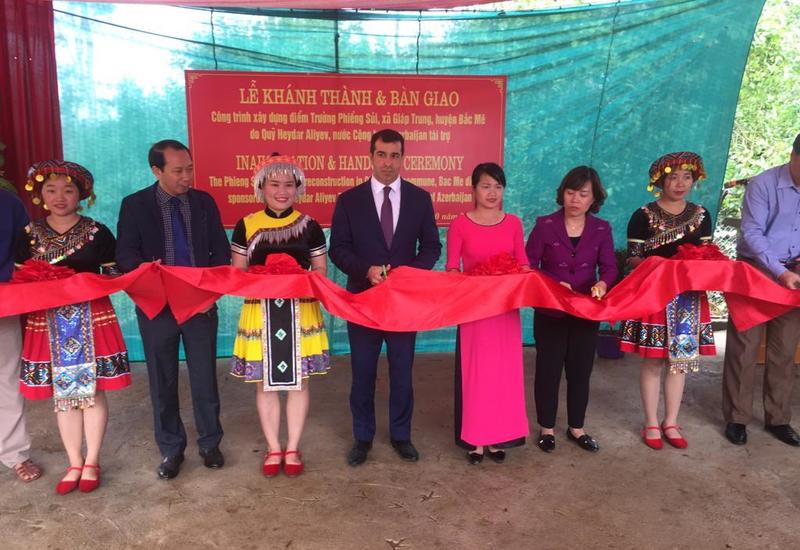 При поддержке Фонда Гейдара Алиева во Вьетнаме построена начальная школа