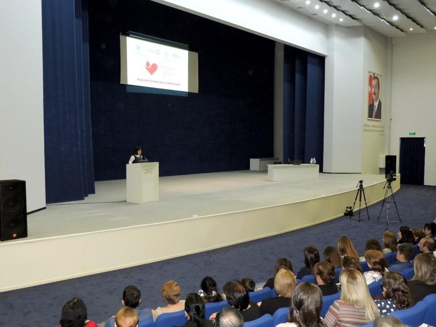 Общественное объединение «Региональное развитие» Фонда Гейдара Алиева организовало симпозиум «Во имя жизни без талассемии»