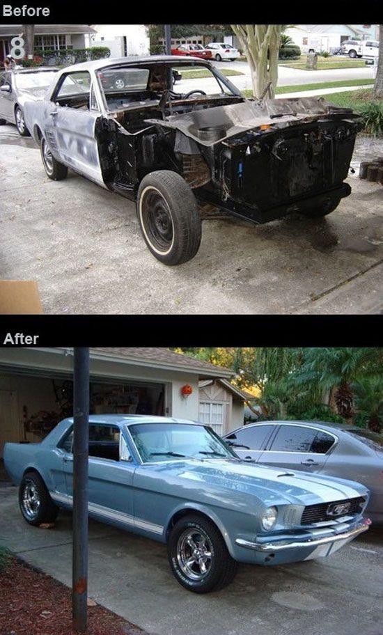 11 автомобилей до и после реставрации