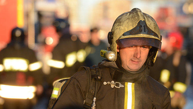 В Москве в многоэтажке произошел пожар