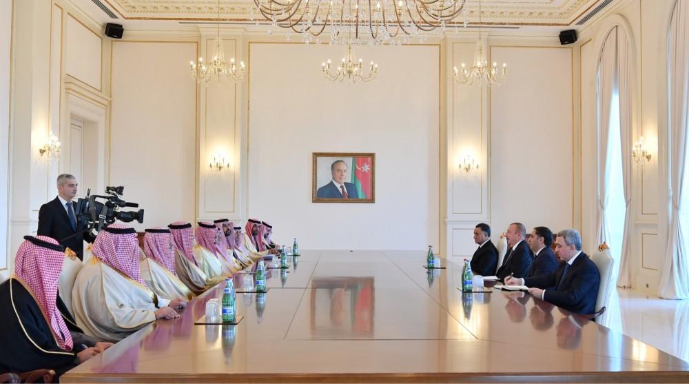 Президент Ильхам Алиев: Основанная на чувствах справедливости и братства позиция Саудовской Аравии в связи с нагорно-карабахским конфликтом воспринимается в Азербайджане с очень большим чувством признательности