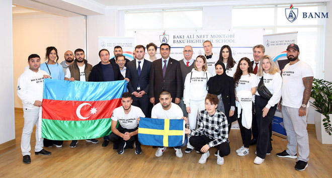 Представители молодежи Швеции посетили БВШН