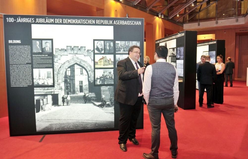 При организации Фонда Гейдара Алиева в Берлине прошло мероприятие, посвященное 100-летию АДР