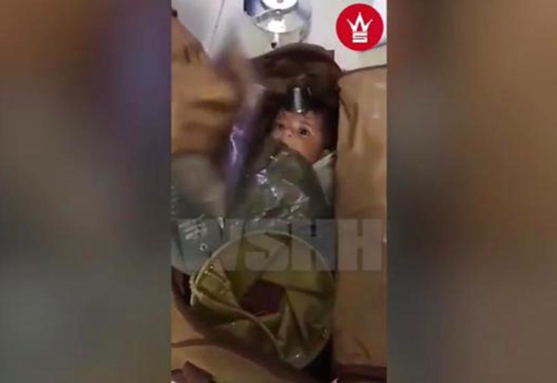Служба безопасности аэропорта нашла в сумке младенца