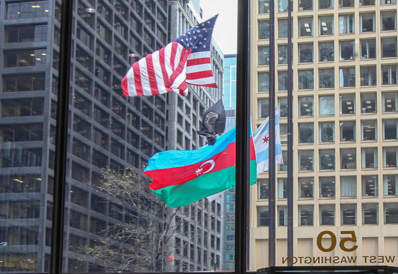 В Чикаго прошло мероприятие, посвященное Дню Государственного флага Азербайджана