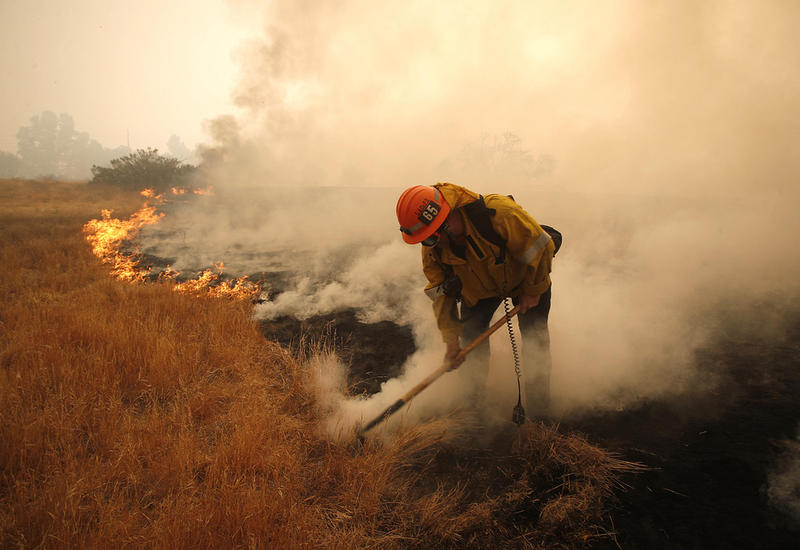 Число жертв пожаров в Калифорнии растет