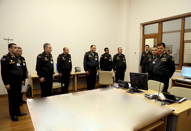 Глава Генштаба ВС Азербайджана понаблюдал за отработкой управления боевыми операциями