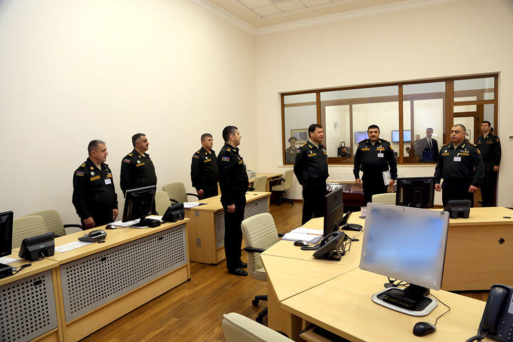 Глава Генштаба ВС Азербайджана понаблюдал за отработкой управления боевыми операциями
