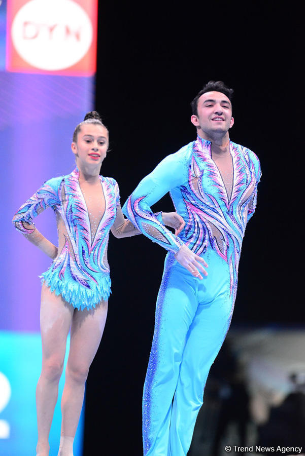 В Баку прошла церемония открытия Кубка мира по акробатической гимнастике