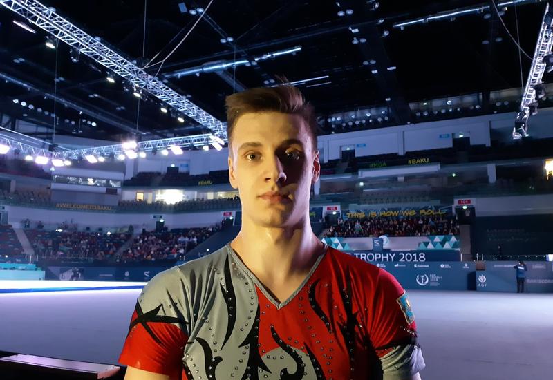 Спортсмен из Казахстана: Не ожидал, что Кубок мира по акробатической гимнастике в Баку будет проходить на такой большой арене