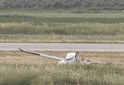 Türkiyədə təyyarə qəzası