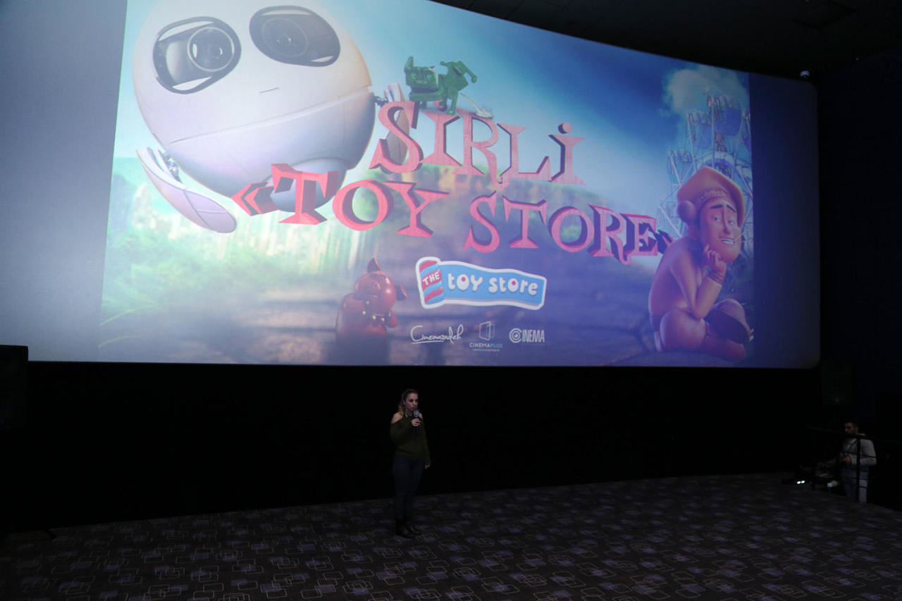 В CinemaPlus прошел показ нового мультфильма "Sirli Toy Store"