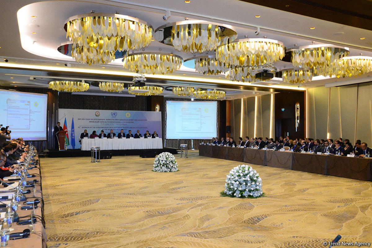 В Баку проходит сессия ООН по незаконному обороту наркотиков на Ближнем и Среднем Востоке