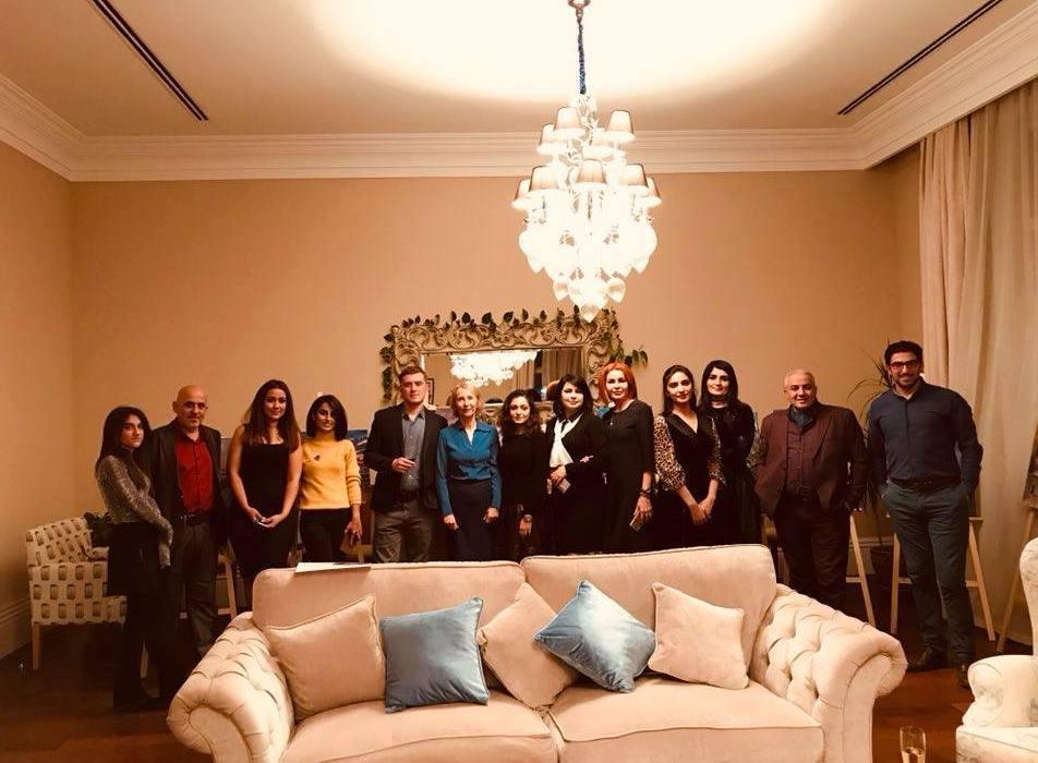 Азербайджанские художники в гостях у британского посла