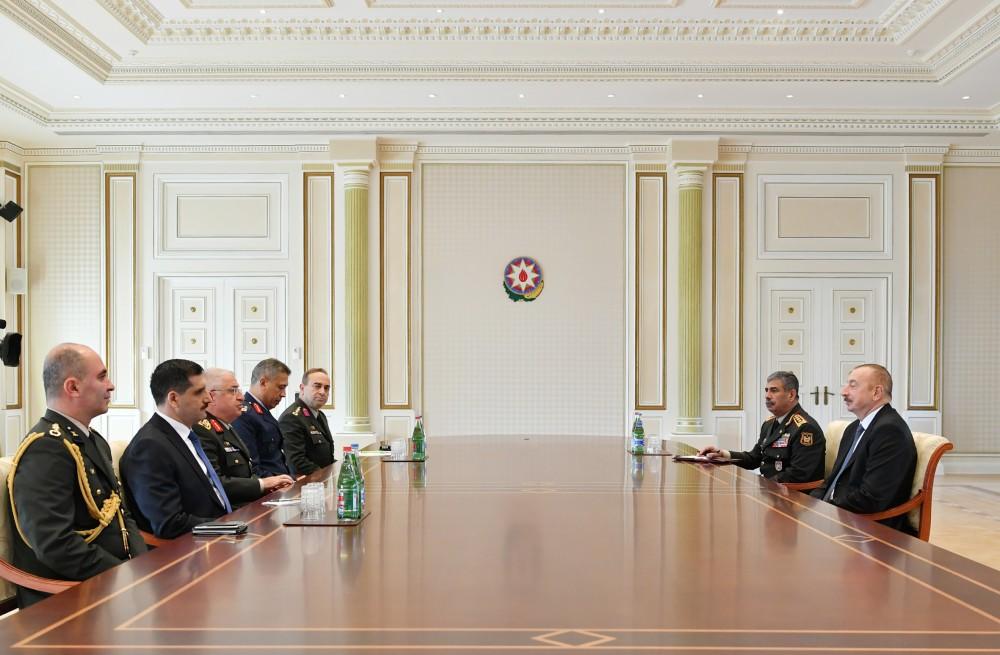 Президент Ильхам Алиев: Совместные учения имеют важное значение для расширения сотрудничества в военной сфере между Азербайджаном и Турцией