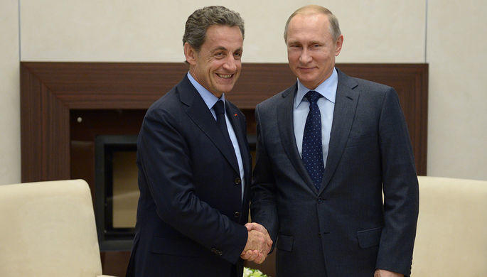 Саркози внезапно приехал в Москву
