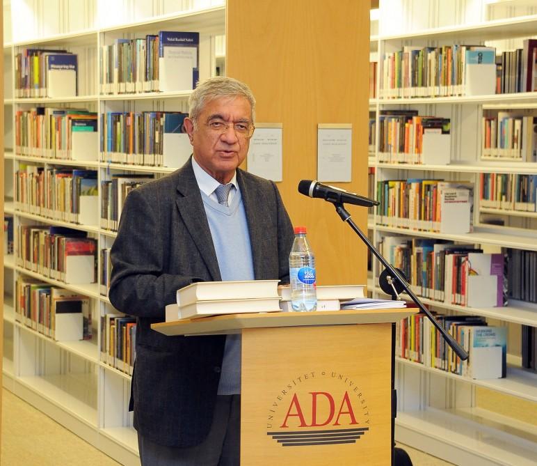 В университете АДА состоялась презентация книги о деятельности азербайджанских дипломатов на Парижской мирной конференции