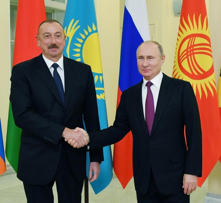 Рабочий визит Президента Ильхама Алиева в Россию
