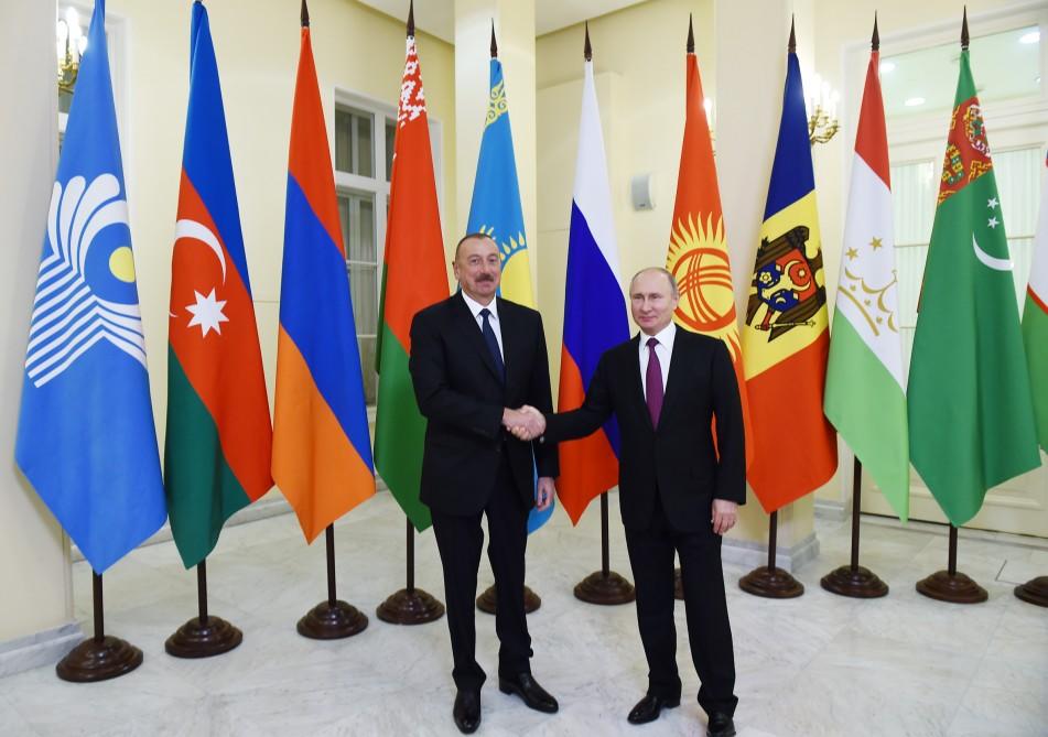 Рабочий визит Президента Ильхама Алиева в Россию