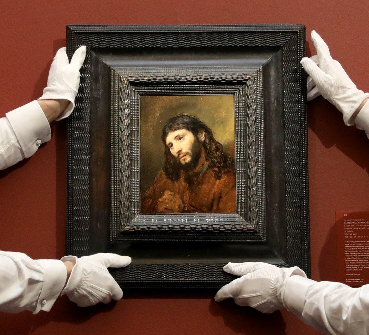 В Лондоне этюд Рембрандта ушел с молотка за рекордную сумму