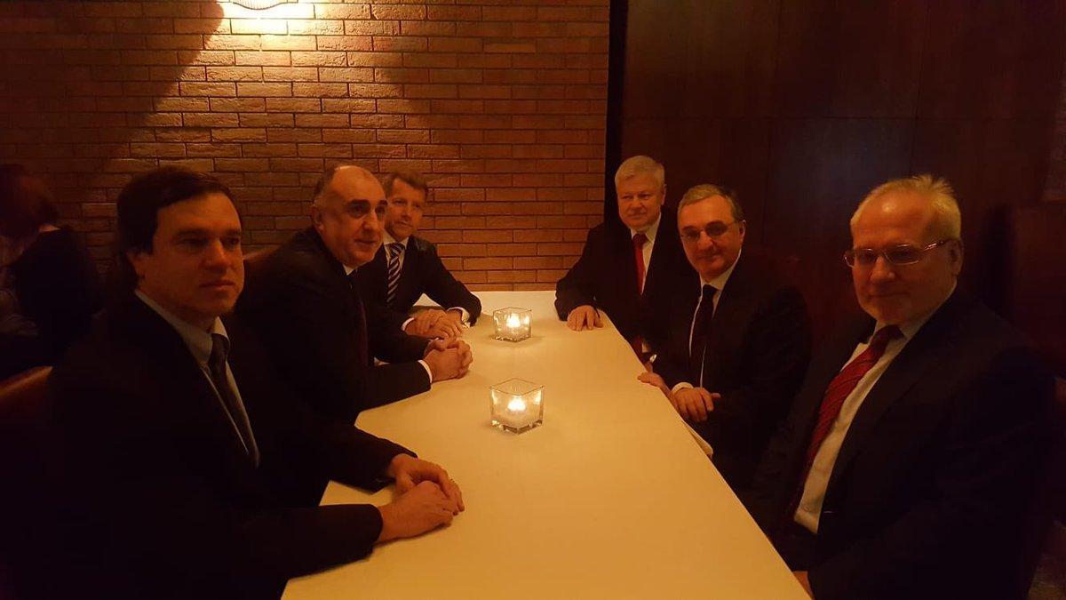 Встреча глав МИД Азербайджана и Армении в Милане