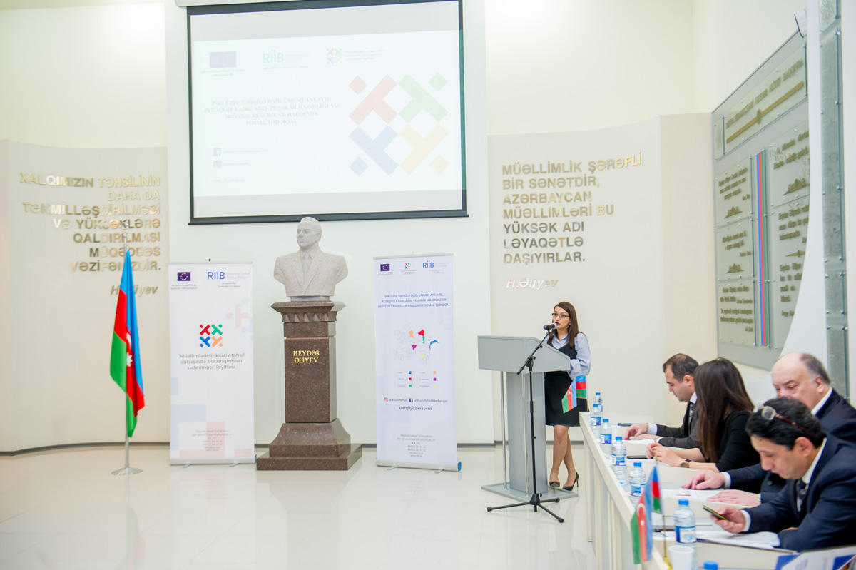 В Азербайджане представлены результаты исследования по инклюзивному образованию