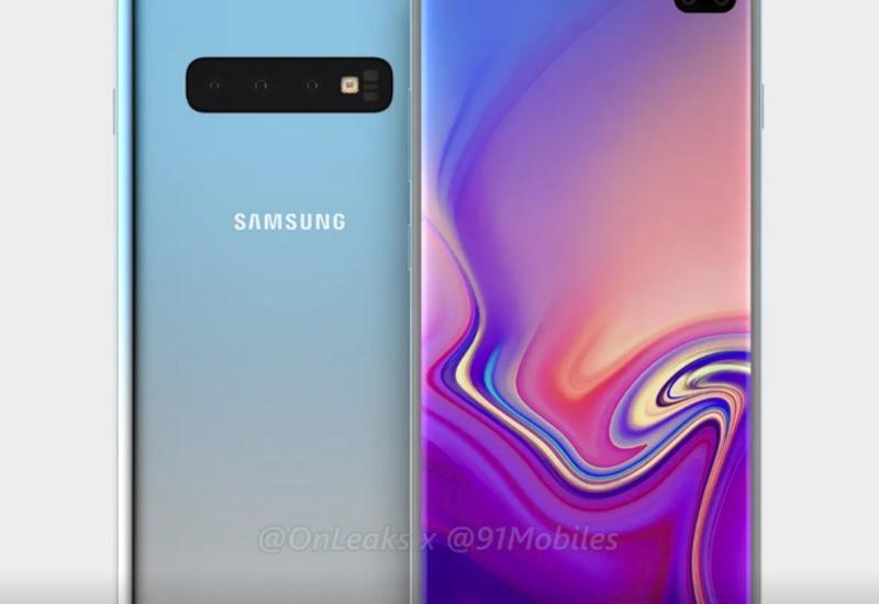 Экран Galaxy S10+ с двумя вырезами появился на фото