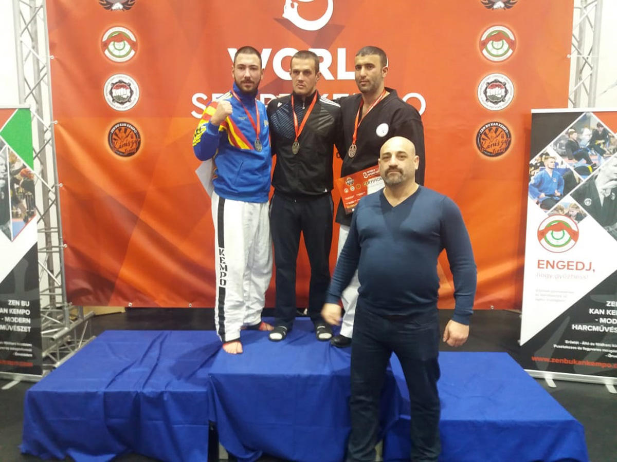 Азербайджанcкие бойцы стали первыми чемпионами мира по Zen Bu Kan Kempo