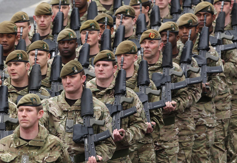 В британской армии обнаружили затяжной недобор солдат