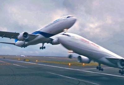 Эти пилоты чудом избежали столкновения <span class="color_red">- ВИДЕО</span>