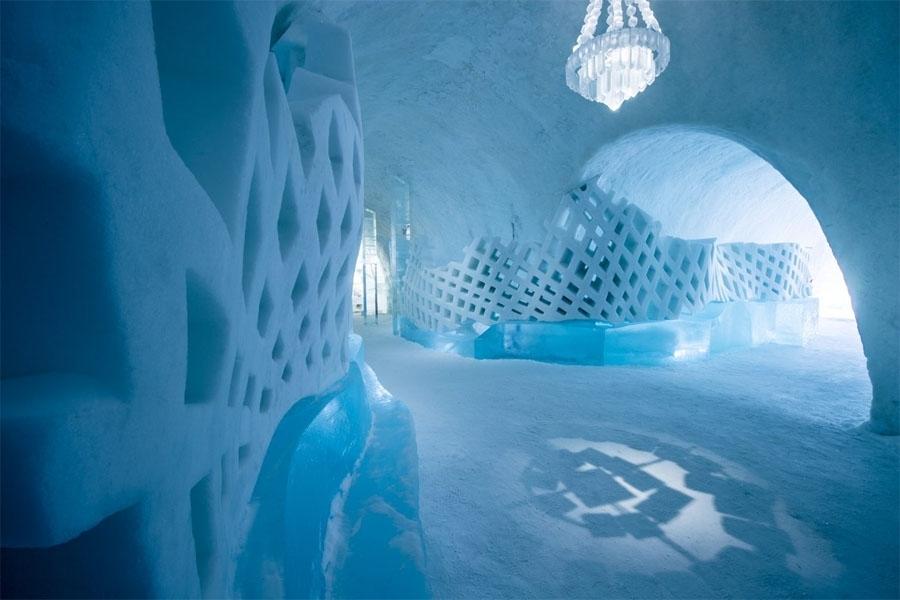 В Швеции заработал ледяной отель