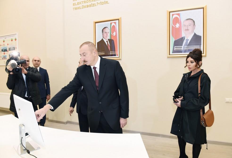 Президент Ильхам Алиев и Первая леди Мехрибан Алиева ознакомились с работой, проделанной в "Баку Белый город"
