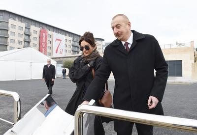 Президент Ильхам Алиев и Первая леди Мехрибан Алиева ознакомились с работой, проделанной в "Баку Белый город" <span class="color_red">- ФОТО</span>