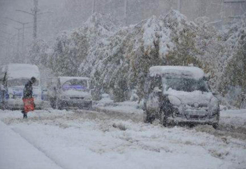 В Турции из-за сильного снегопада отменили занятия в школах