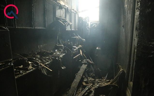 Первые кадры с места ужасного пожара в Баку