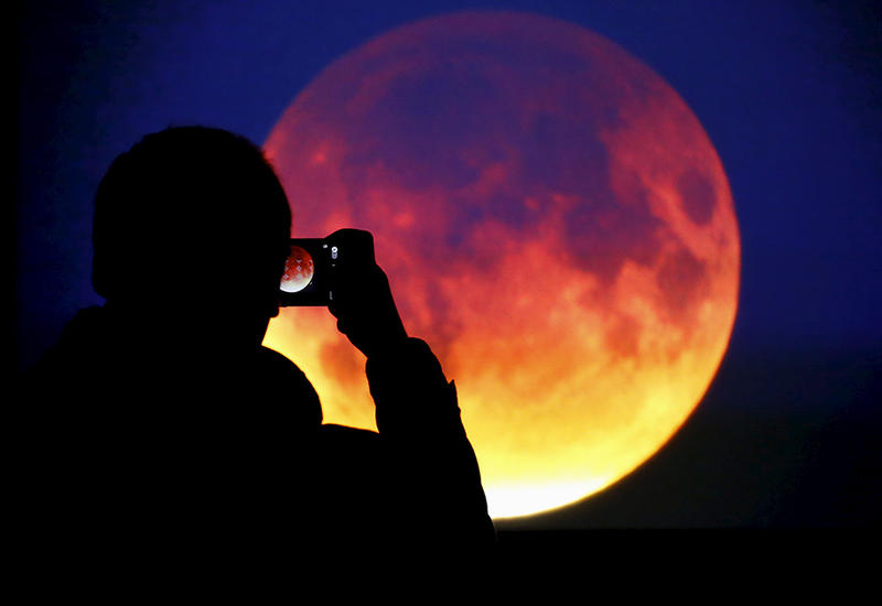 Когда жители Азербайджана увидят первое лунное затмение 2019 года