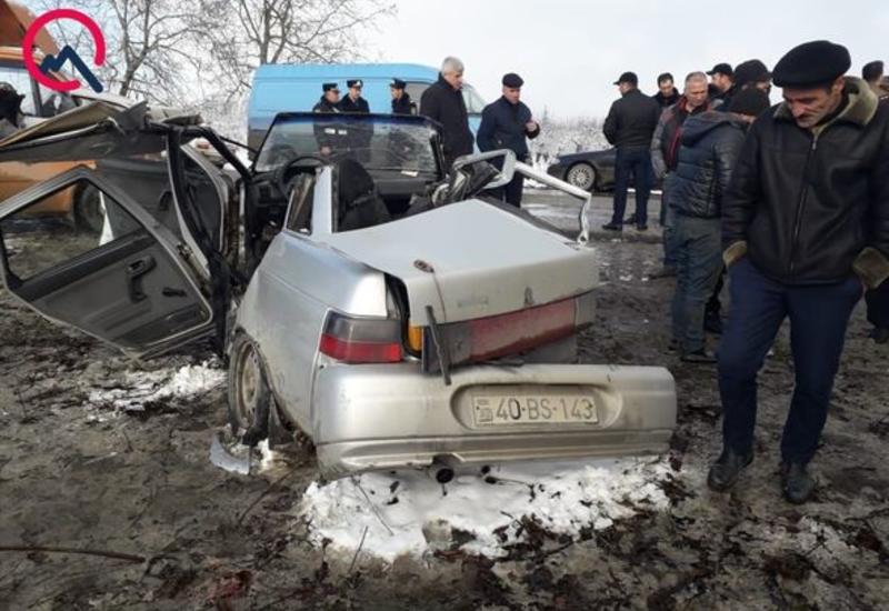 Ужасное ДТП в Азербайджане, есть жертвы