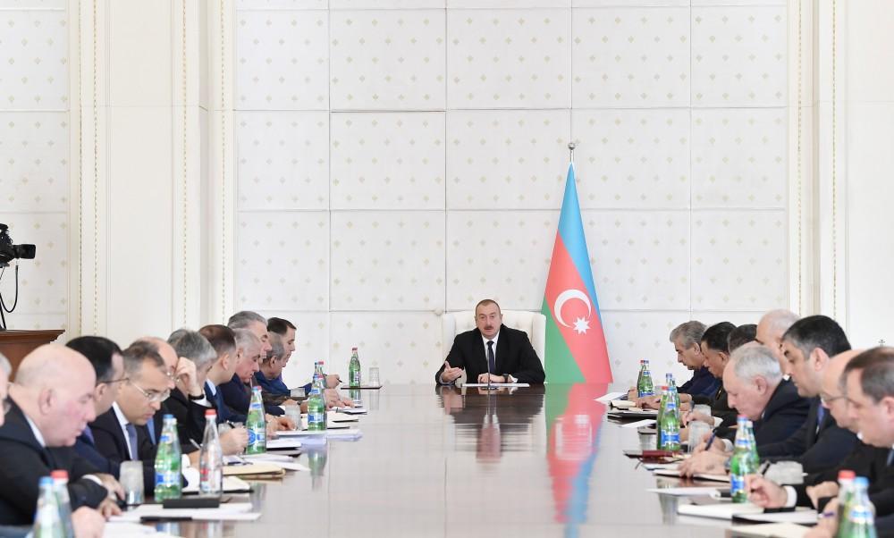 Президент Ильхам Алиев: Азербайджан и в 2019 году выполнит все поставленные задачи, и этот год будет для страны успешным