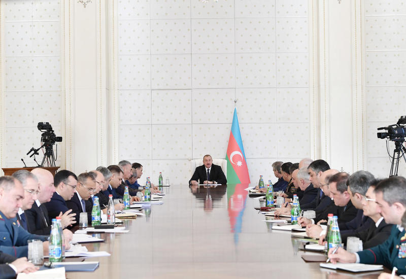Президент Ильхам Алиев: Всем включённым в список наследникам семей шехидов выплатят по 11 тыс манатов