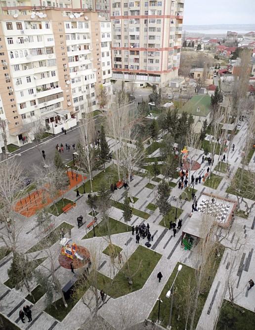 В Баку в рамках проекта "Наш двор" благоустроен очередной двор